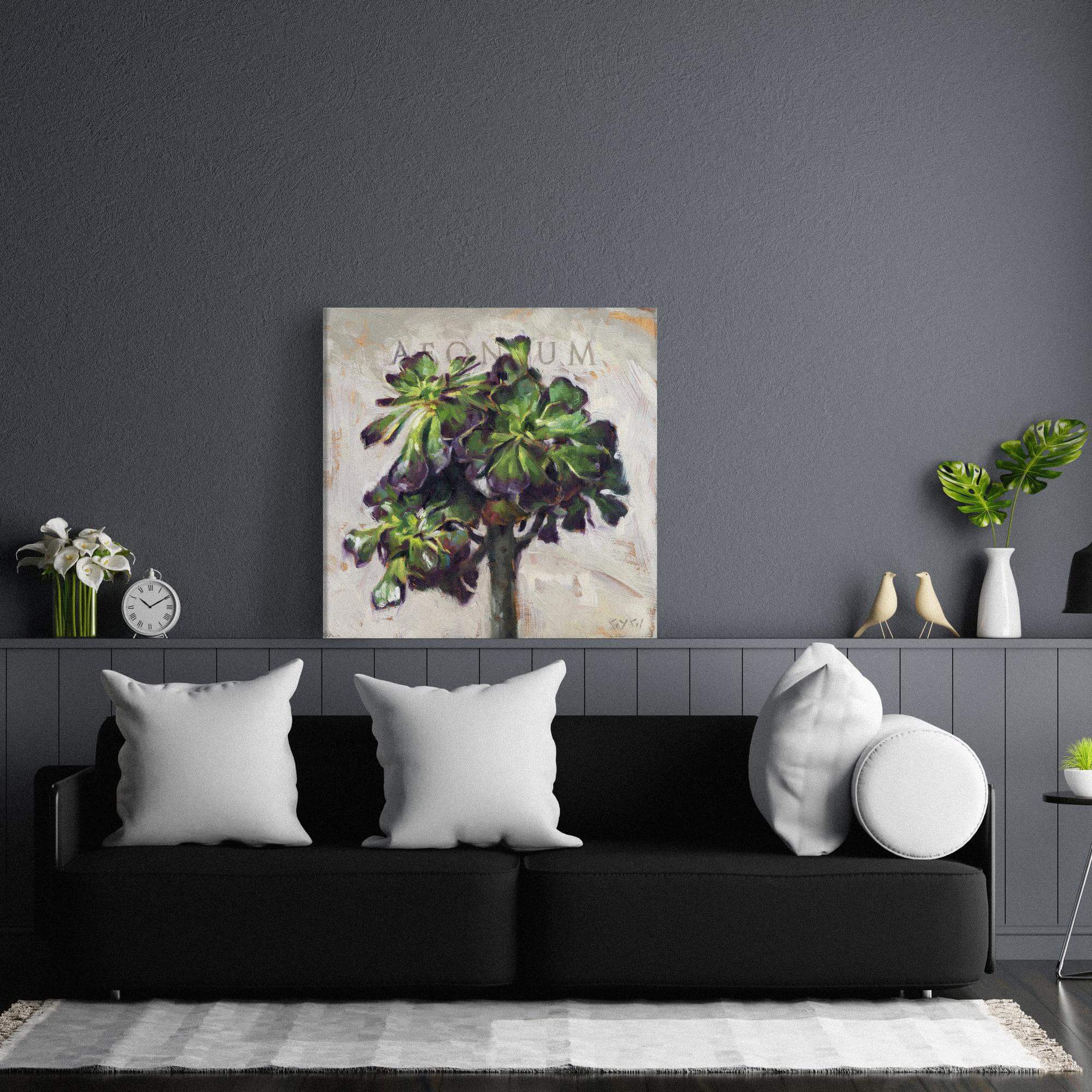 Aeonium Giclee Wall Art