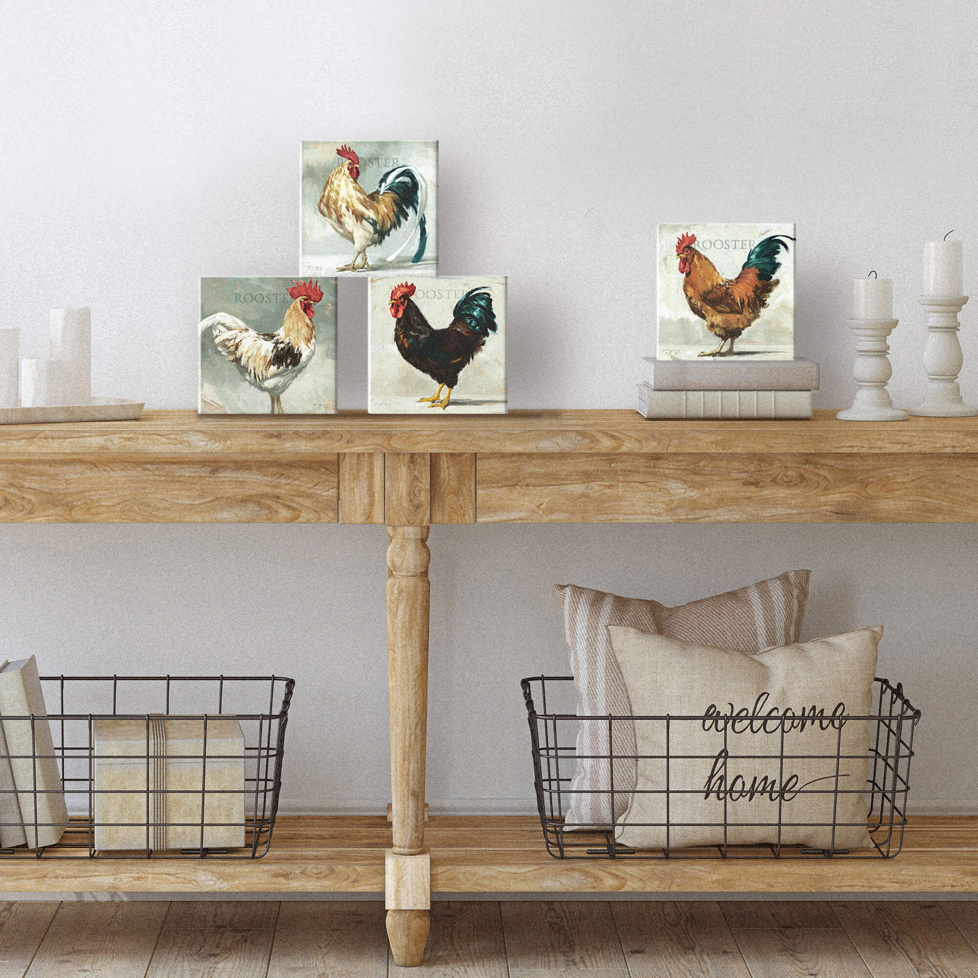 Cluck Kent Giclee Wall Art