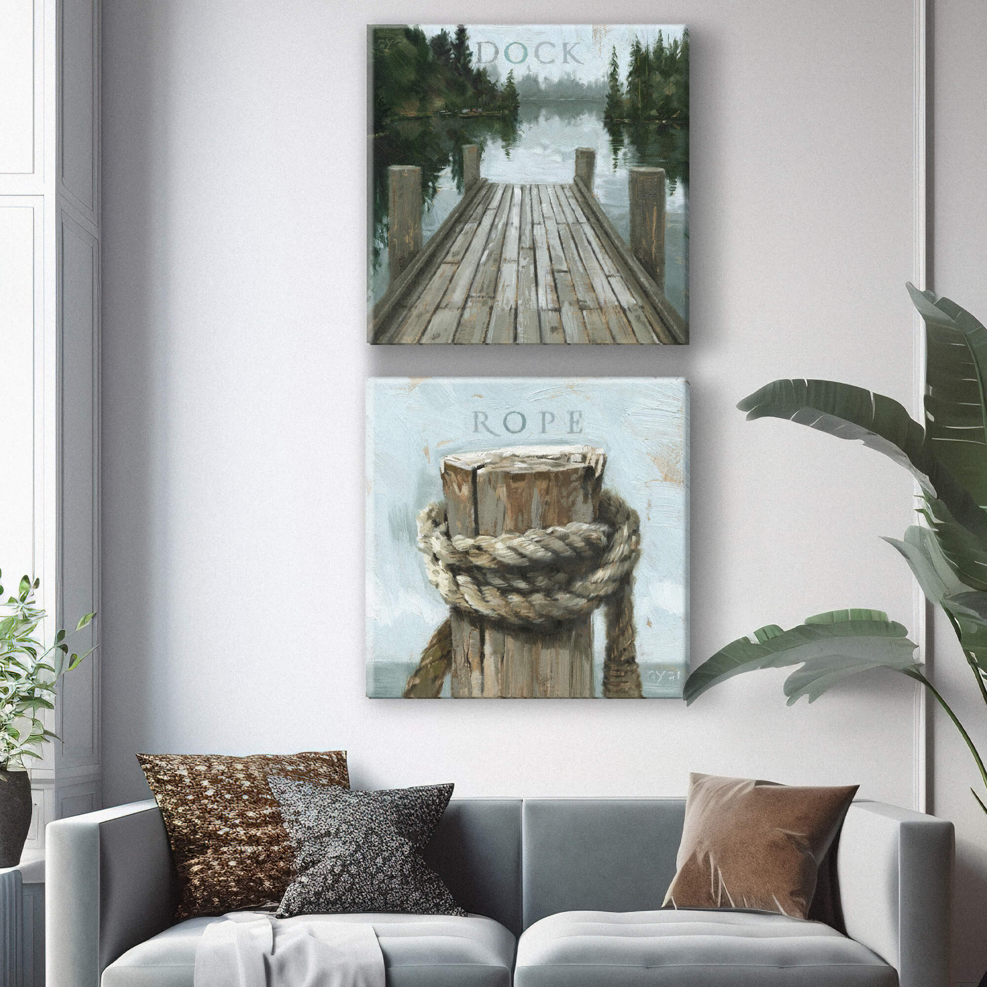 Rope Giclee Wall Art