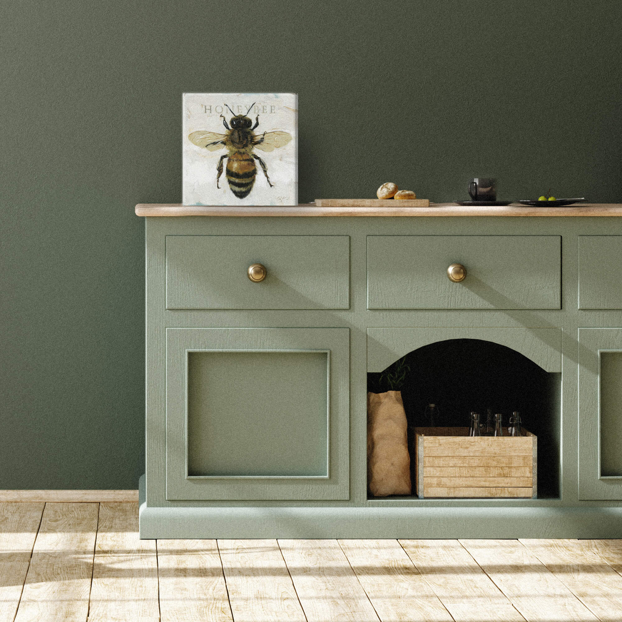 Honeybee Giclee Wall Art