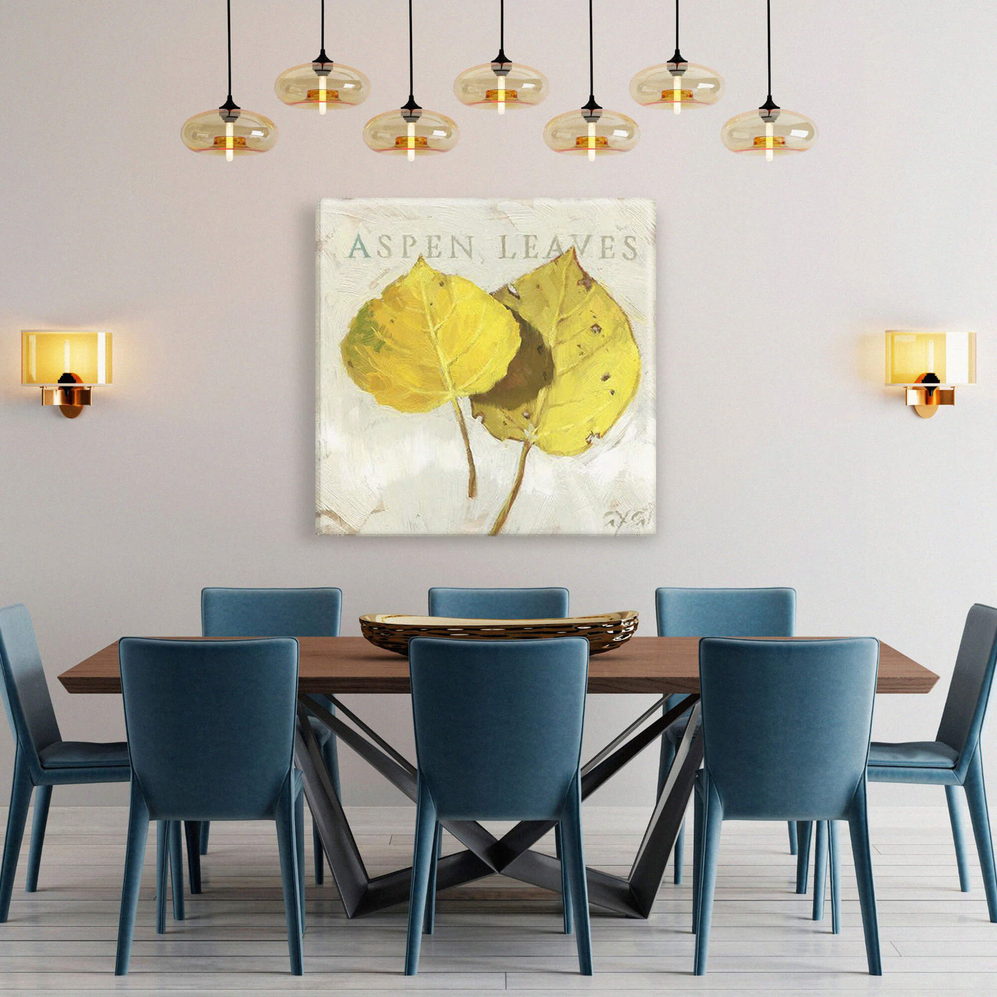 Aspen Leaves Giclee Wall Art