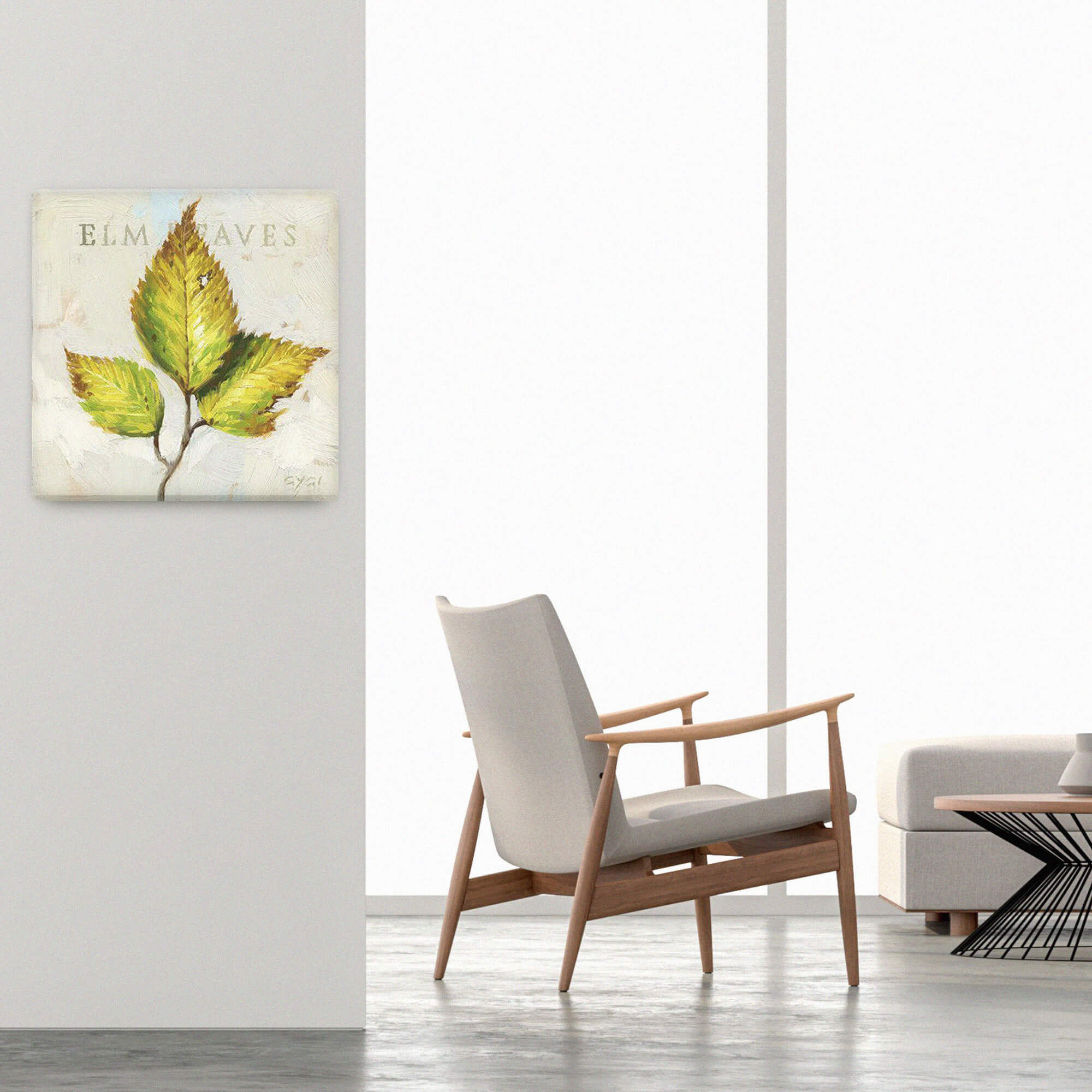 Elm Leaves Giclee Wall Art