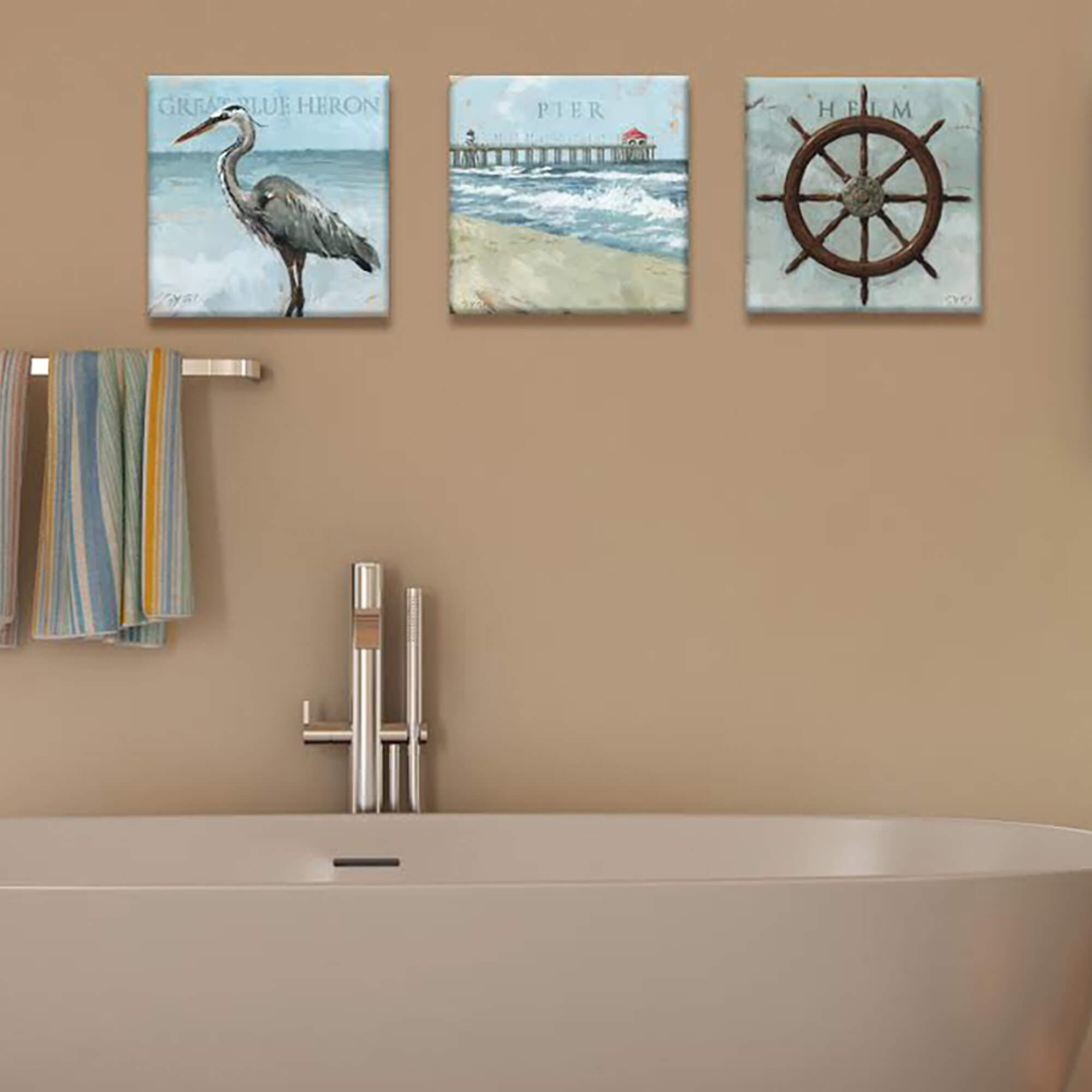 Blue Heron Giclee Wall Art