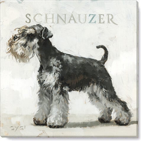 Miniature Schnauzer Wall Art