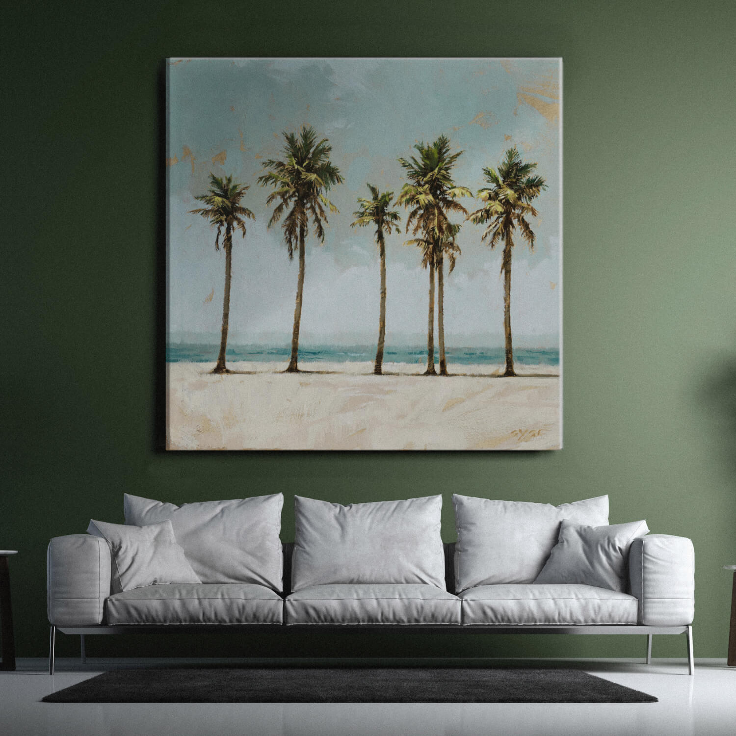 Palm Trees Giclee Wall Art