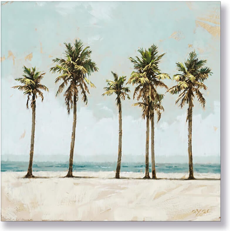 Palm Trees Giclee Wall Art