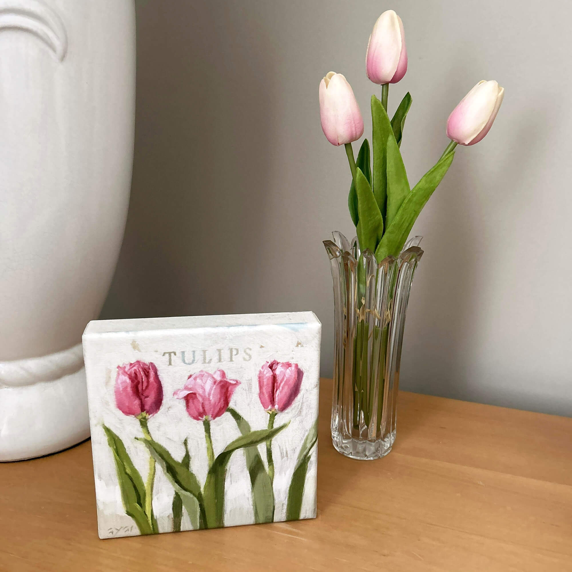 Tulip Trio Giclee Wall Art