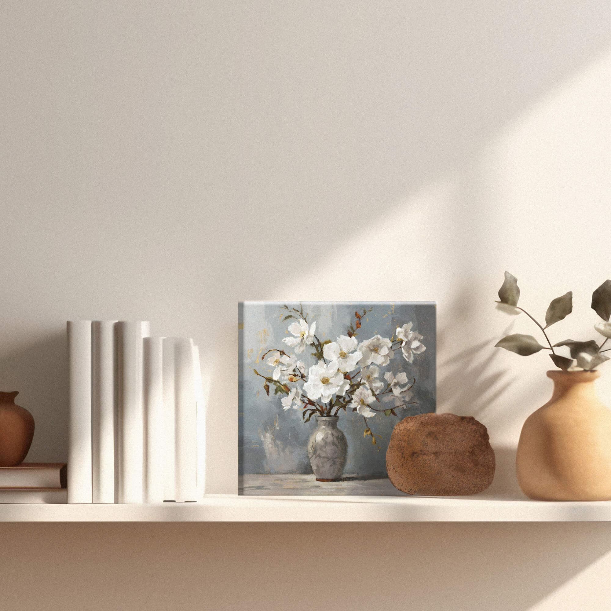 White Dogwood Bouquet Art