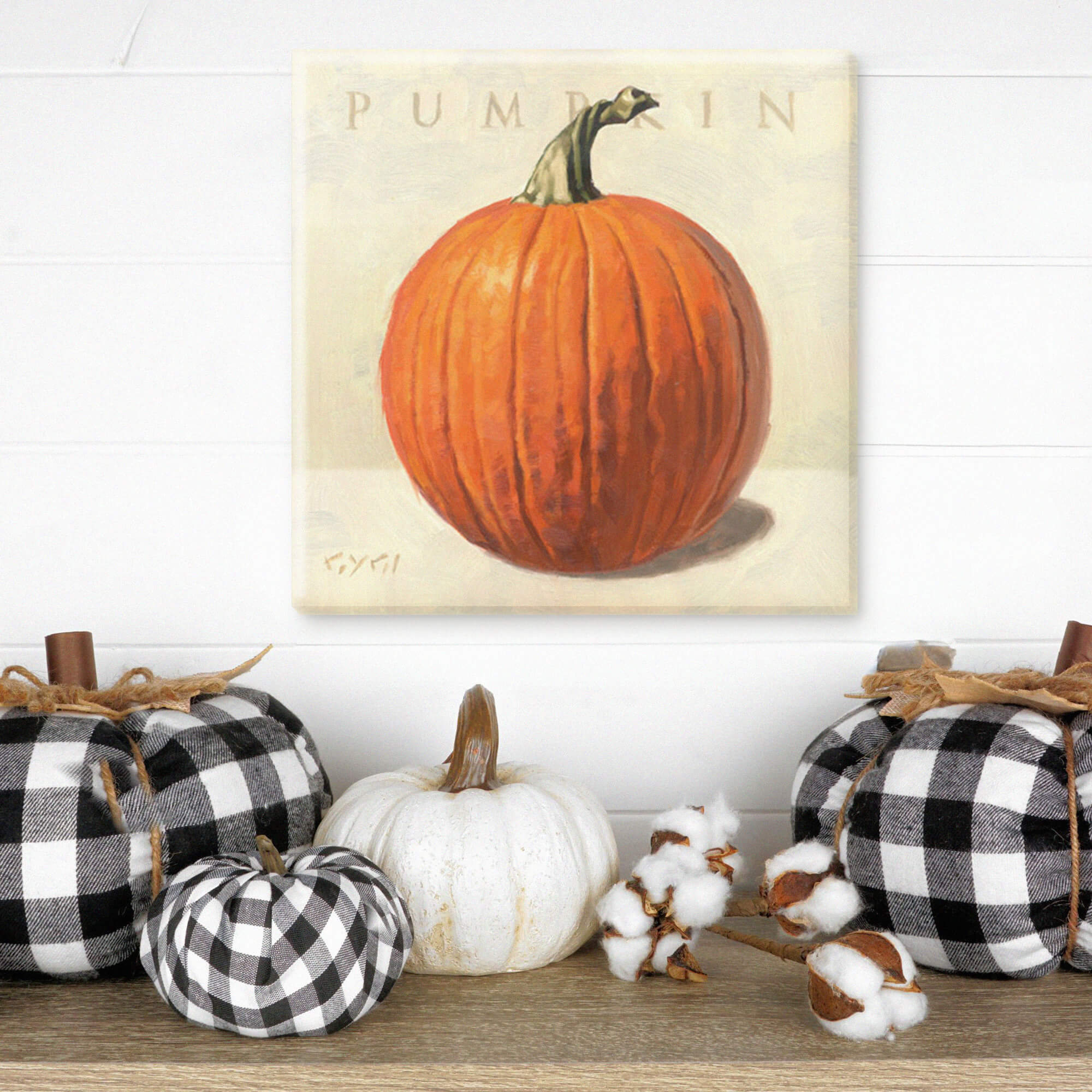 Pumpkin Giclee Wall Art