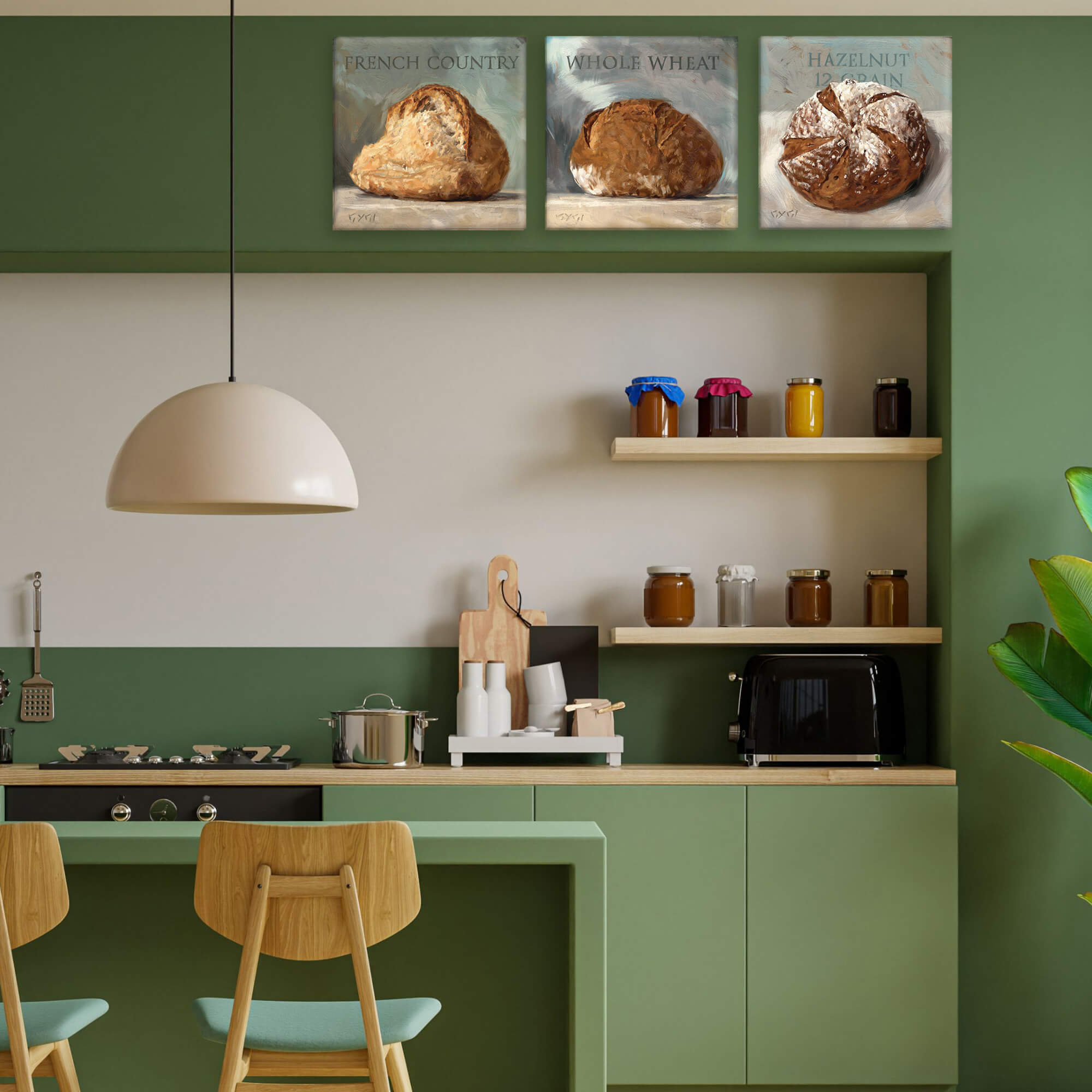 Whole Wheat Giclee Wall Art