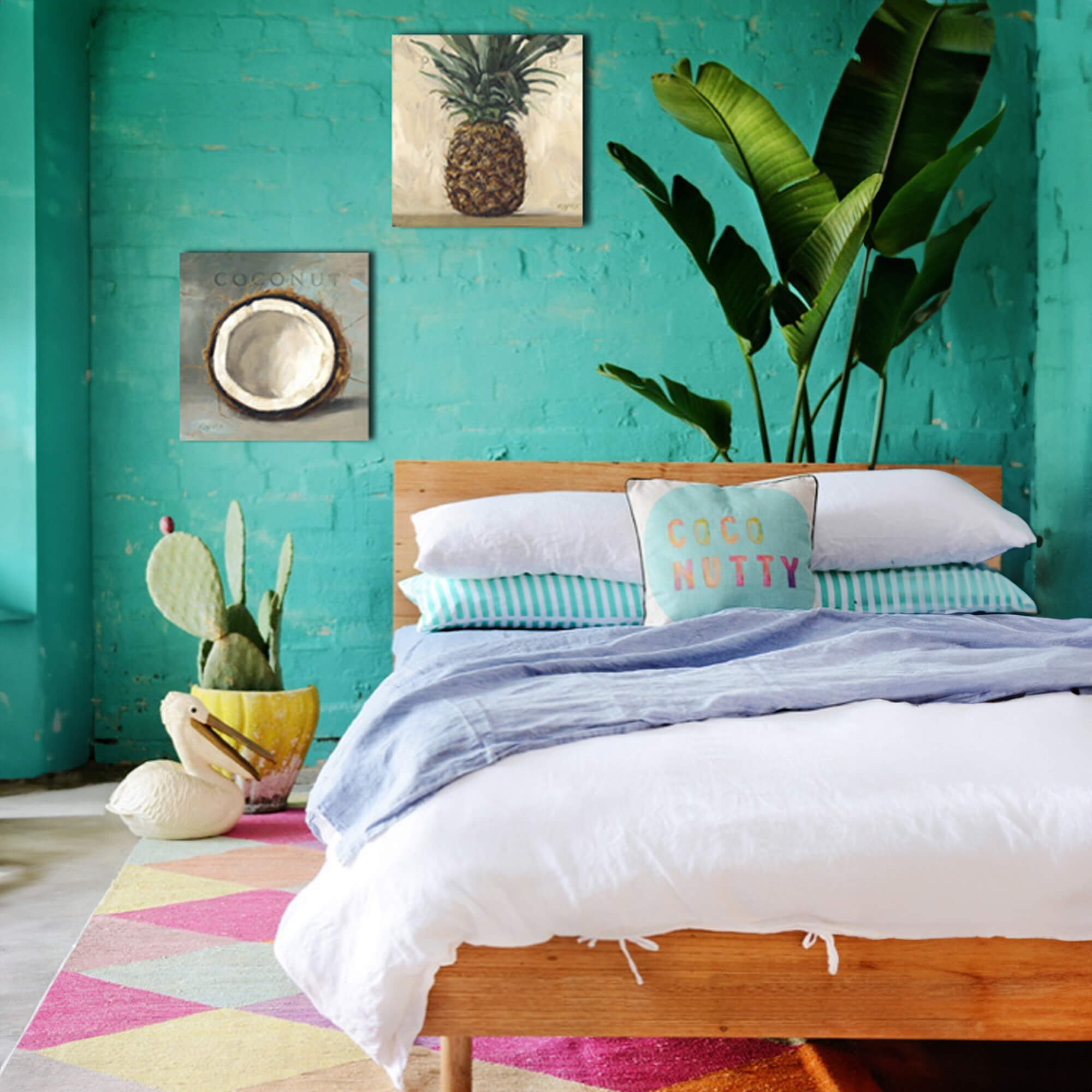 Pineapple Giclee Wall Art