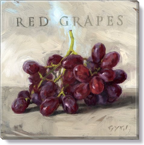 Red Grapes Giclee Wall Art