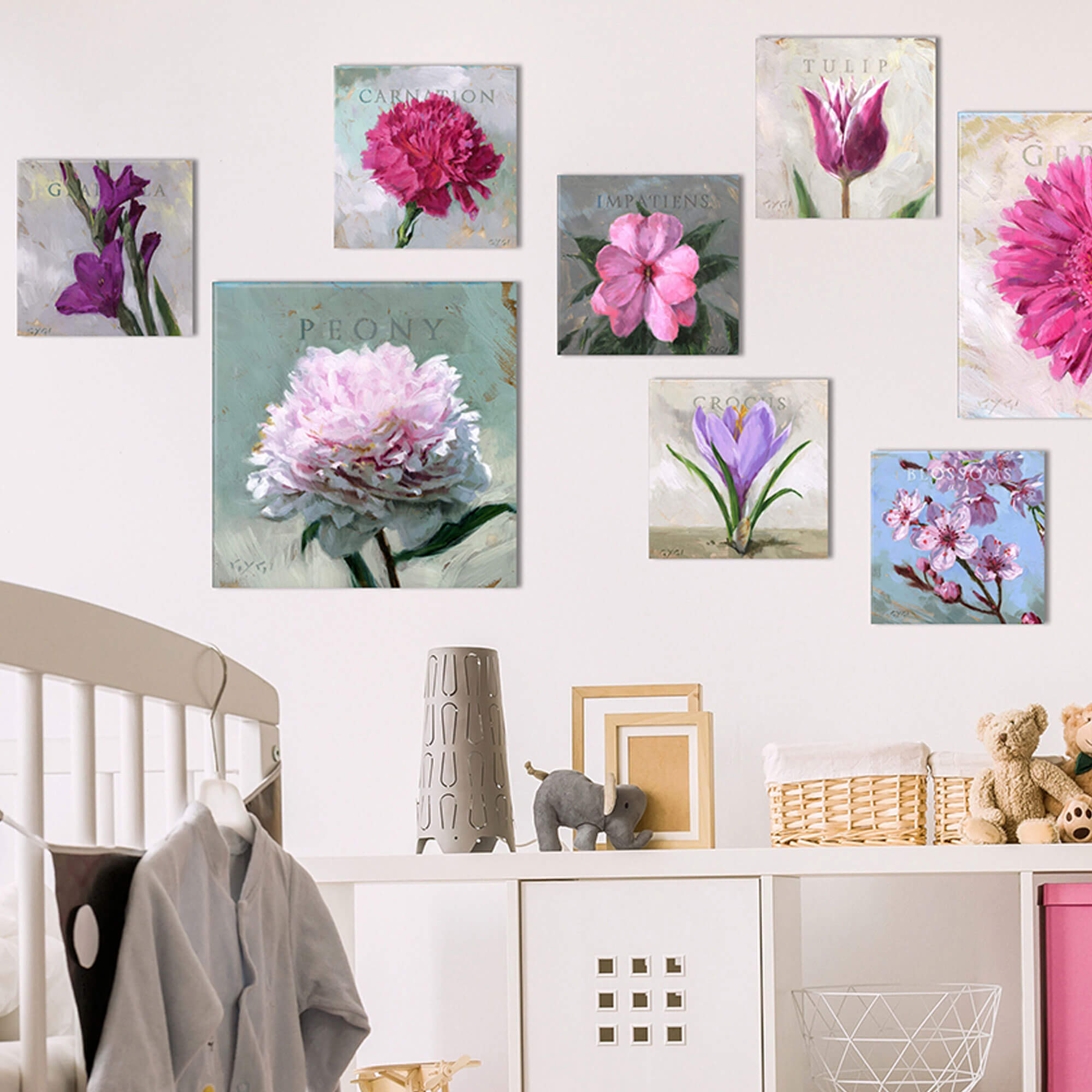 Peony Giclee Wall Art