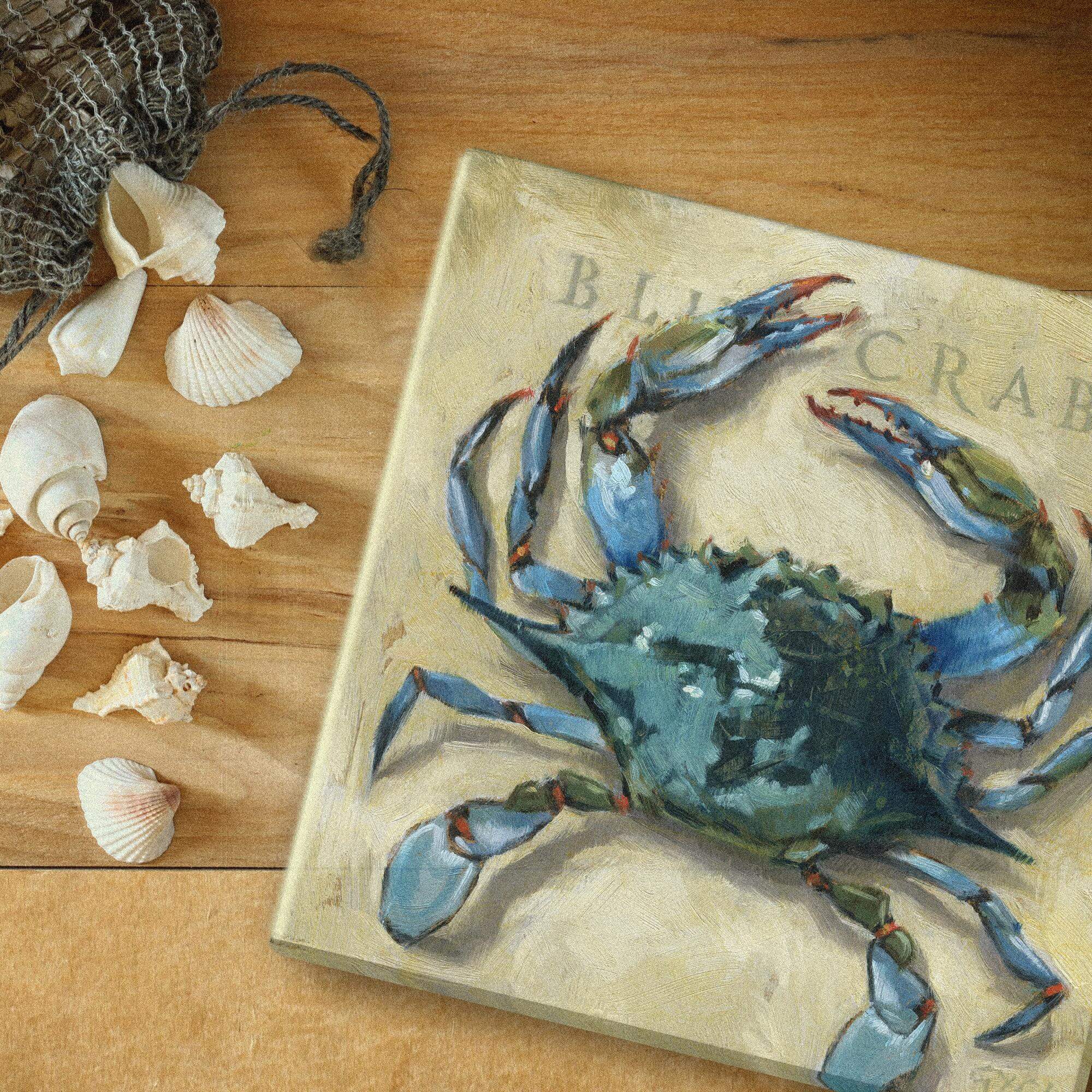 Blue Crab Giclee Wall Art