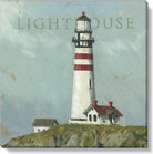 Striped Lighthouse Giclee Art