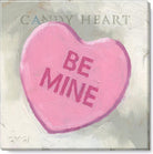 Pink Candy Heart Giclee Art