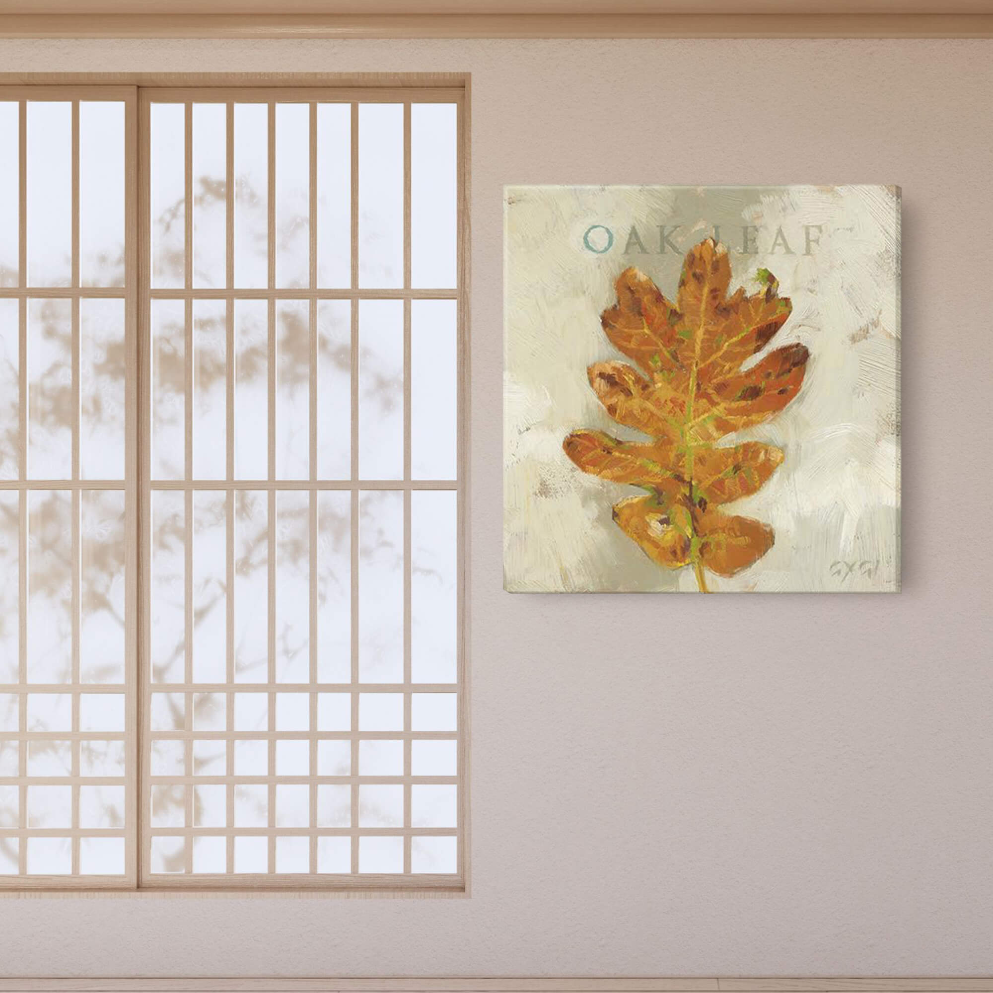 Oak Leaf Giclee Wall Art