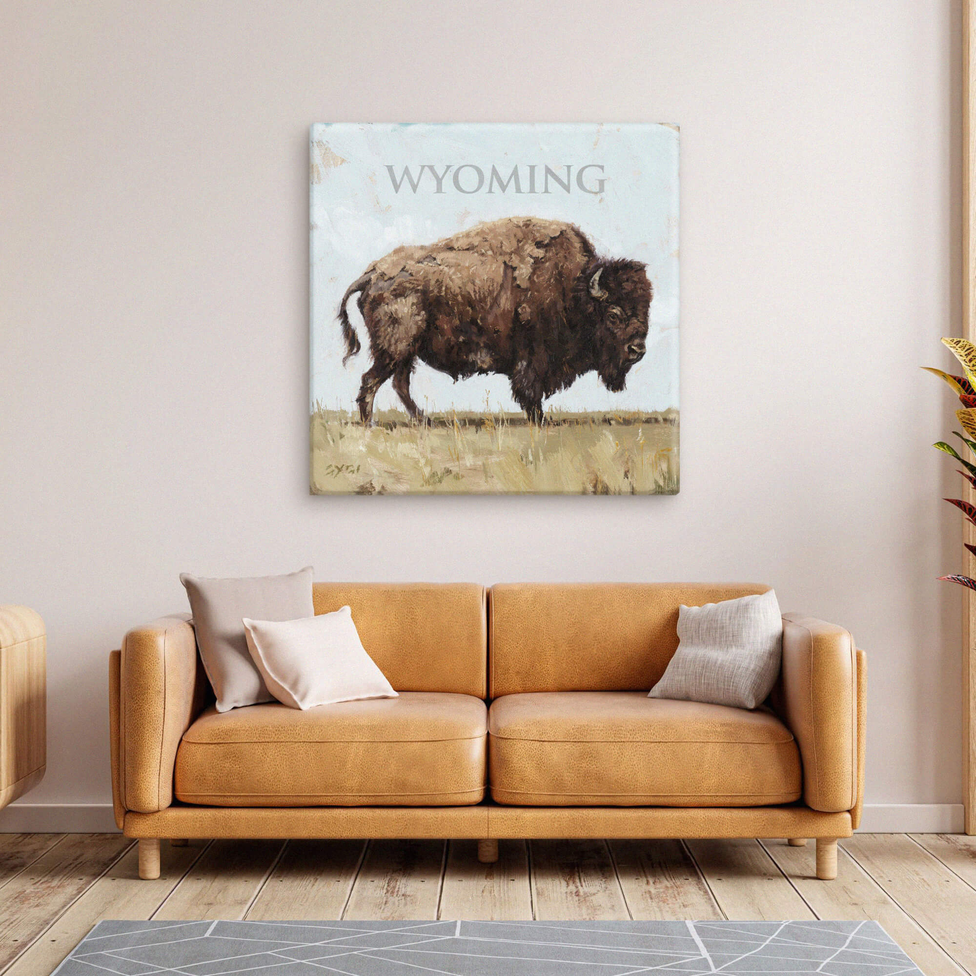 Buffalo Giclee Wall Art