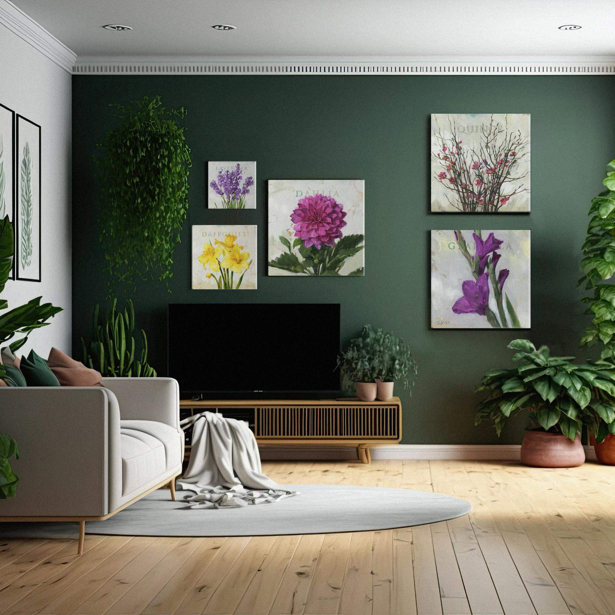 Dahlia Giclee Wall Art