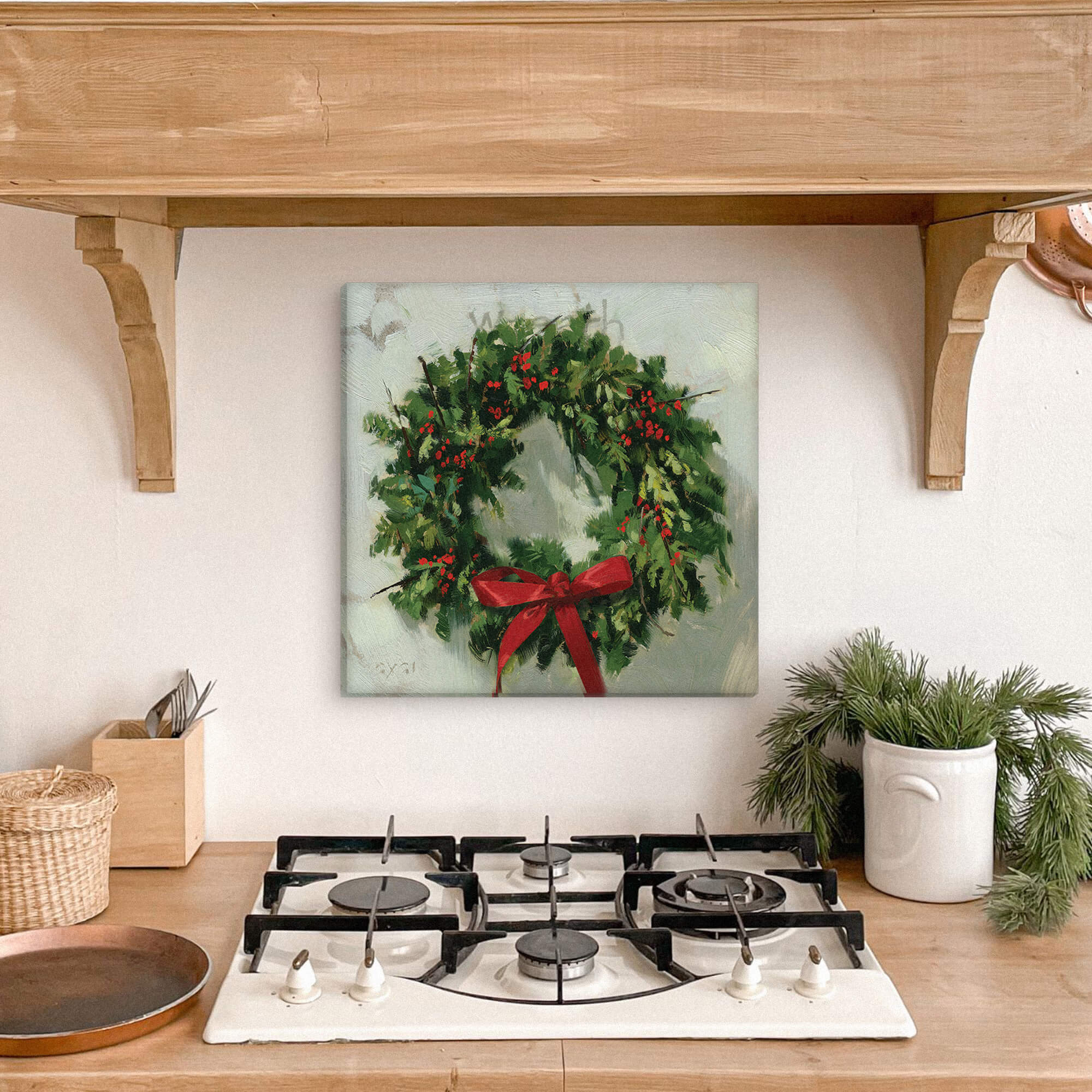 Wreath Giclee Wall Art