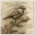 Sepia Dark-Eyed Junco Art