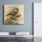 Sepia Dark-Eyed Junco Art
